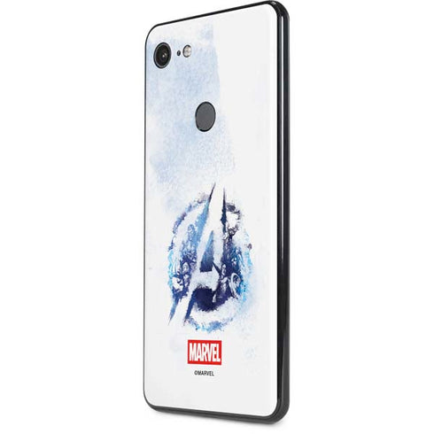 Marvel Avengers Blue Logo Google Pixel 3 XL Skin